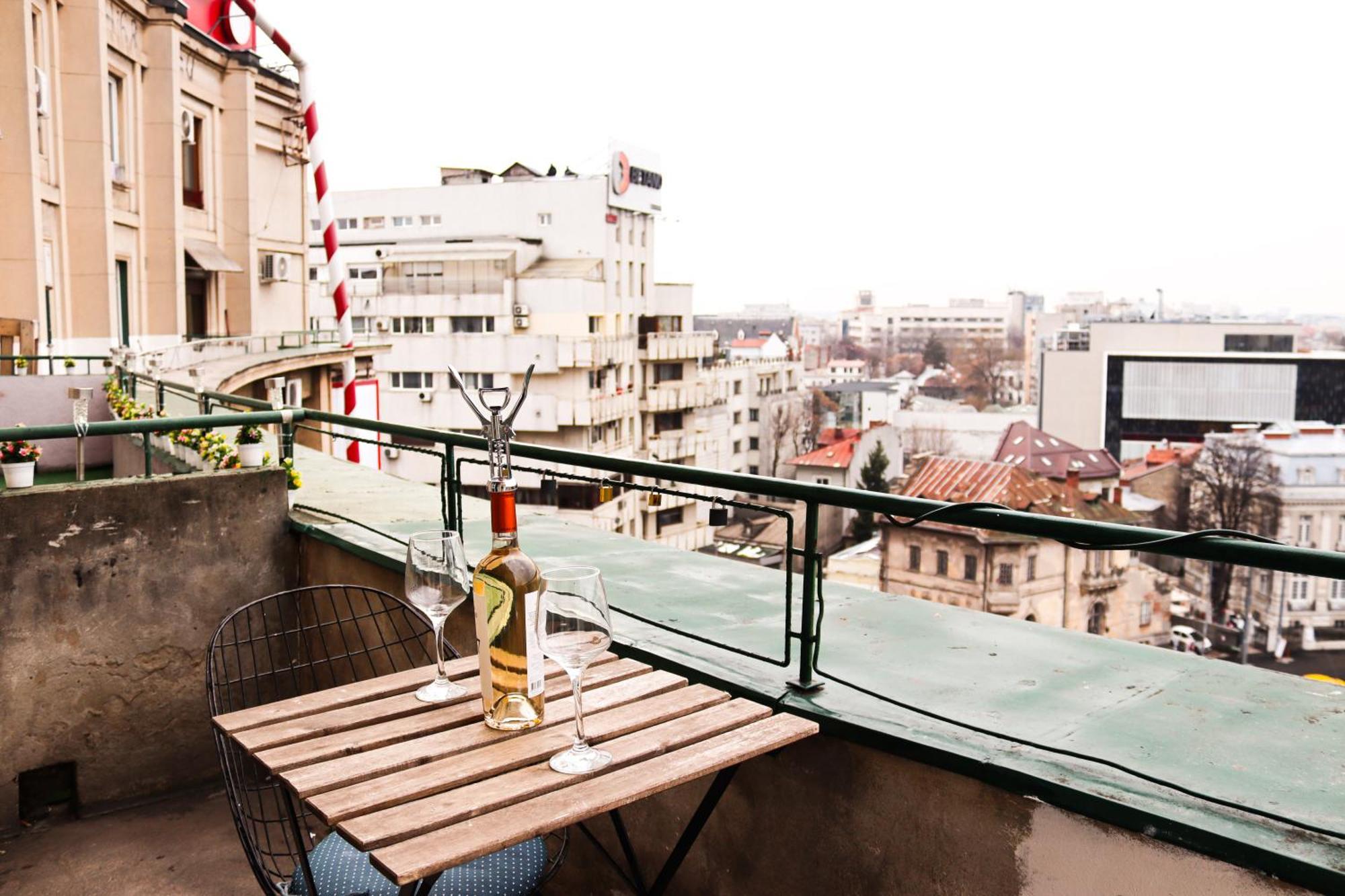 Scandinavian Style Apartment With Panoramic View Boekarest Buitenkant foto
